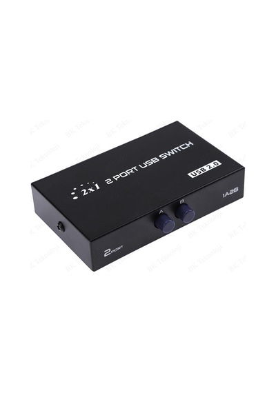2 Port USB PC Tarayıcı Yazıcı Değiştirici Switch