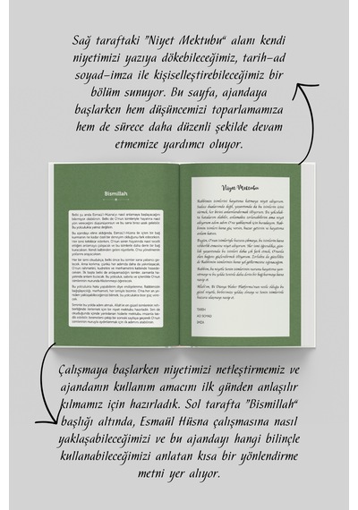 Paye Esmaül Hüsna Ajandası Elit Seri Çok Renkli