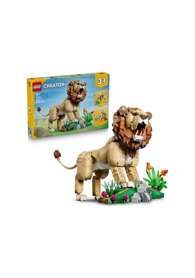 Lego 31386 Creator 3 Ü 1 Arada Vahşi Hayvanlar: Görkemli Aslan