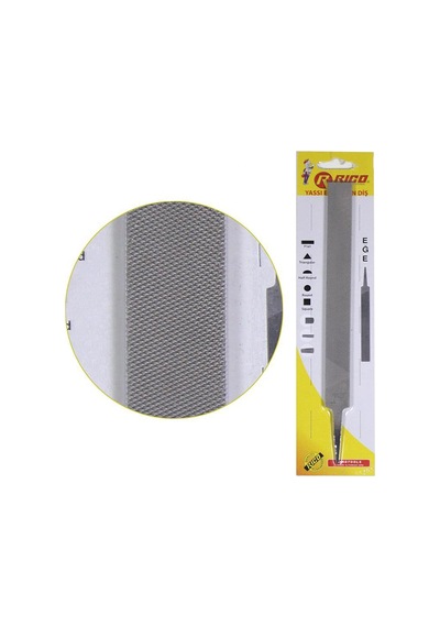 Yassı Eğe Kalın Diş Blisterli 10 Mm
