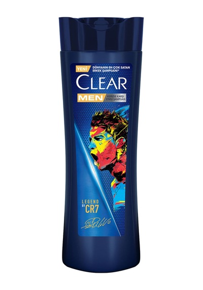 Clear Men Kepeğe Karşı Etkili Şampuan Legend By Cr7 Cristiano Ronaldo 350 Ml 4 Adet