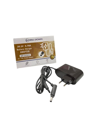 Dyn02 26.1v 0.78a Şarjlı Süpürge Adaptörü 5.5x2.5mm Jak Fişli