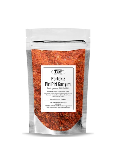 Tos The Organic Spices Portekiz Piri Piri Karışımı 250 G