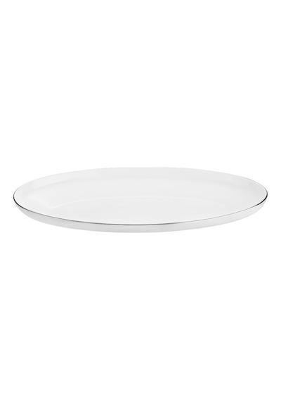 Leggno Chester Platin Küçük Kayık Tabak 26cm