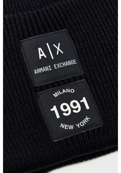 Armani Exchange Logolu Bere Erkek Bere Xm003130 Af14008 Uc001 Siyah