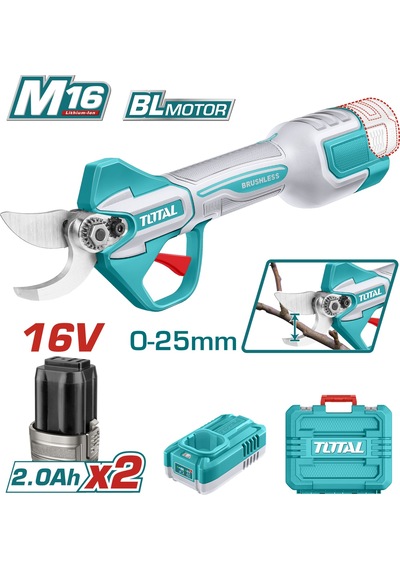 Total Lı-ıon Akülü 16v Budama Makası