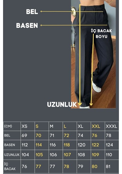 Lavajeans Kadın Siyah Lavajeans Pantolon Oversize Kesim Siyah