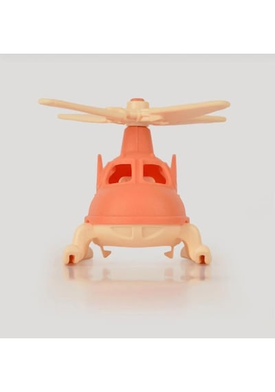 TıfılToys İlk Helikopterim Turuncu Güvenli Eğitici Turuncu 15 Cm Oyuncak Helikopter