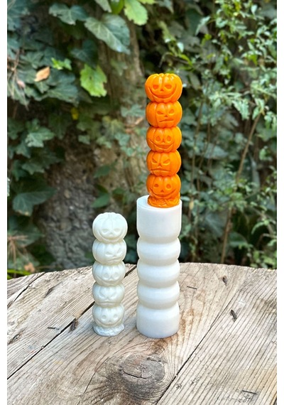 Rufus Concept Kabak Totem Tekli Mum Kalıbı Silikon