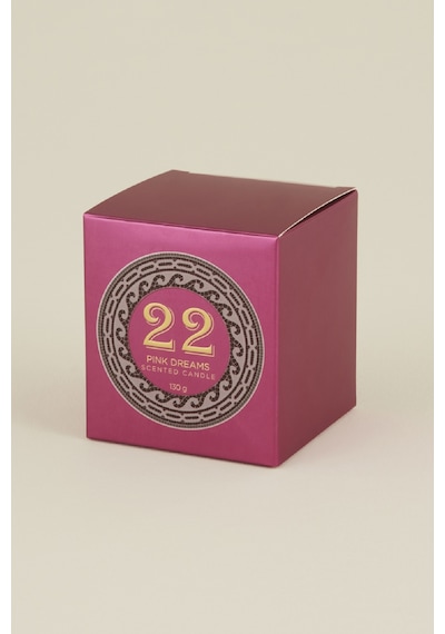 Karaca Home Pop Art Koleksiyonu 22 Pink Dreams Kokulu Mum Pembe