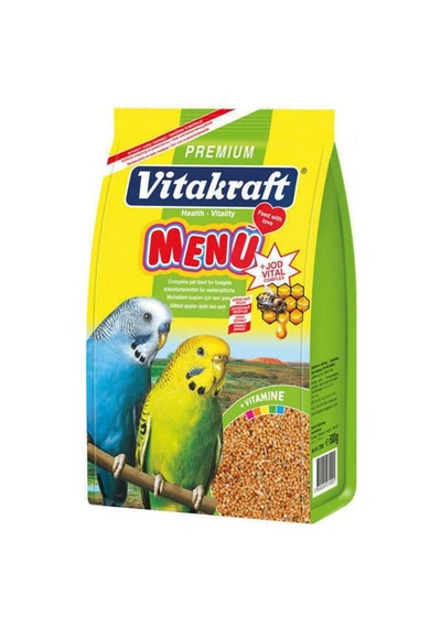 Menü Premium Muhabbet Kuşu Yemi 500 Gr 0.75 LT - 2.5 LT - 12 KG