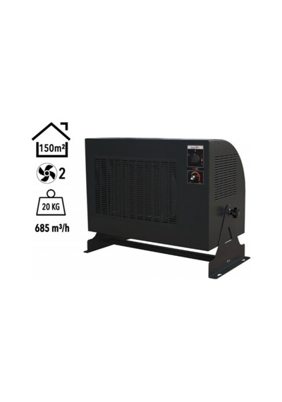 Pro 12.000w Trifaze Elektrikli Fanlı Isıtıcı Füme