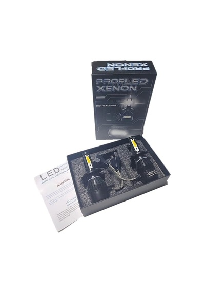 2 Adet H7 Soket Led Xenon Far Ampulü 6000k Beyaz 8000lm Diğer