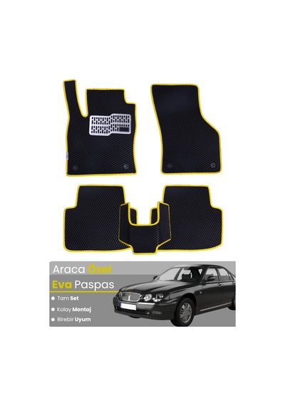 Rover 75 1999-2005 Uyumlu Eva Paspas Tam Set Oto Paspas,araca Özel,kolay Montaj 531