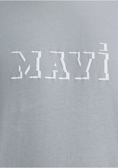 Mavi Erkek Mavi Baskılı Tişört Mineral Gri 0612686-70093 Gri