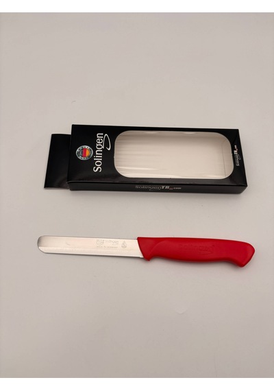 Micro Tırtıklı Doğrama Bıçağı 22cm Kırmızı