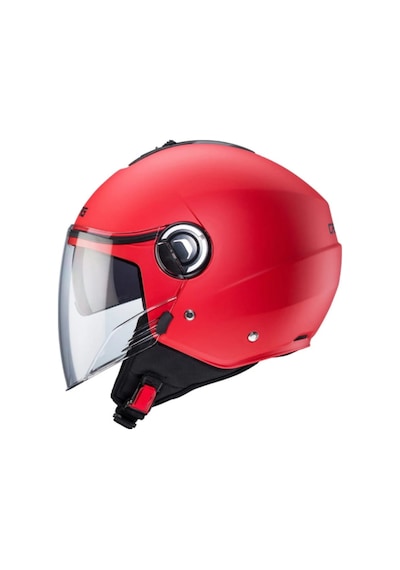 Caberg Riviera V4 Güneş Vizörlü Yarım Açık Motosiklet Kaskı Mat Kırmızı