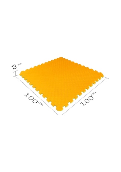 Tatami Minder 100x100x13mm Çok Renkli Paket Tatami Eva Zemin Minderi Puzzle Zemin Matı Tatami Minder