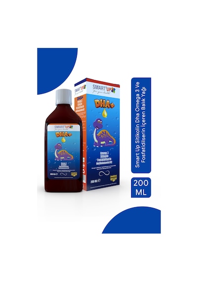 Smart Up Dha + Omega Şurup 200 ML