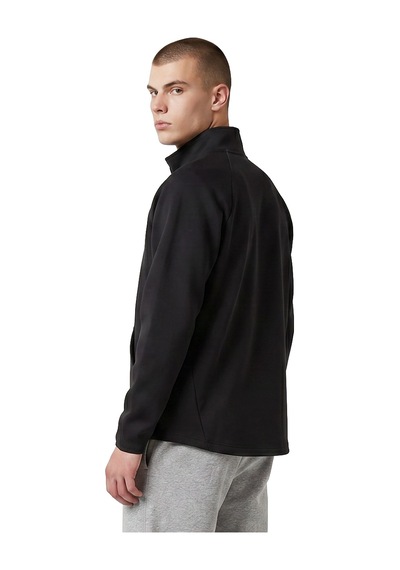 Sportive Elio Full-zip Erkek Siyah Günlük Stil Eşofman Üstü 26ye0001-syh
