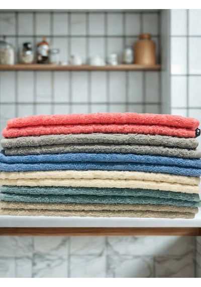 Miosse Pure 12 Adet 30x50 Cm El-yüz-mutfak Havlu Seti Çok Renkli
