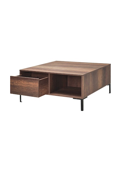 Kare Orta Sehpa - Koyu Ceviz Oslo Ceviz 90x42x90 Cm Gxyxd