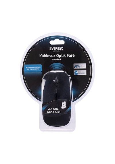 Everest SM-781 Kablosuz Optik Mouse