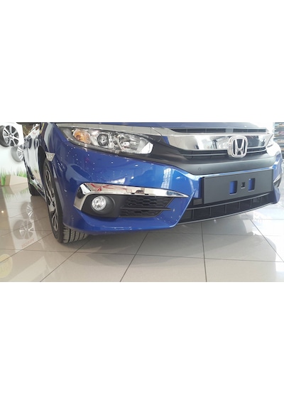 Honda Civic Fc5 Ön Sis Farı Kaş Nikelajı