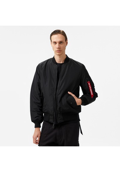 Alpha Industrıes Alpha Industries Reversible Onion Quilted Ma-1 Flight Unisex Siyah Ceket