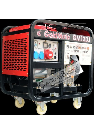 GoldMoto GM12TDJ Dizel Marşlı Jeneratör 12 KW Trifaze