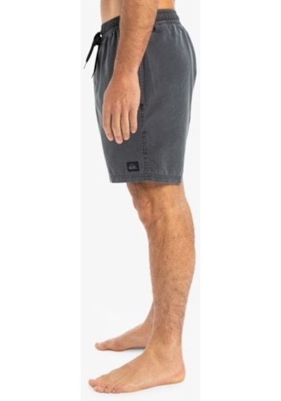 Billabong Quıksılver Everyday Solıd Volley 15 Black Erkek Volley Short Aqyj Karışık