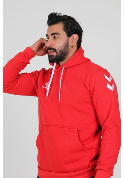 Hummel Armin Pamuklu Hoodie Kırmızı