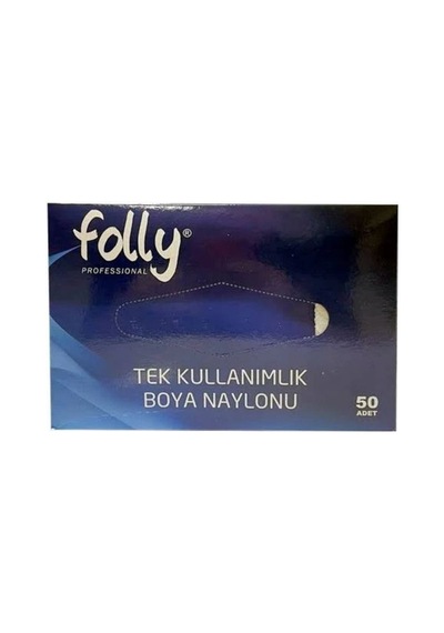 Folipak Kutu Boya Naylonu 50lı Çok Renkli