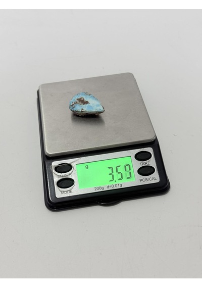 Doğal İran Nişabur Firuze Turkuaz Taşı 17,9 Karat - 3,55 Gram T211