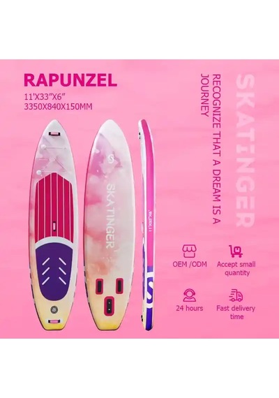 Rapunzel Sup Paddle Board 335x84x15 Cm Ultra Dengeli Full Set