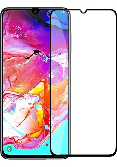 Linktech Samsung Galaxy A70 Uyumlu Temperli 5d Pro Cam Ekran Koruyucu