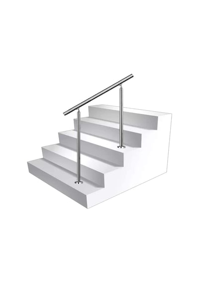 ALÜMİNYUM MERDİVEN TUTUNMA BARI BALKON KORKULUK HAVUZ KORKULUK (300 cm)
