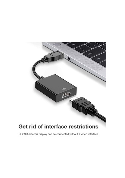Usb 3.0 To Hdmı Çevirici Dönüştürücü Kablo Adaptör