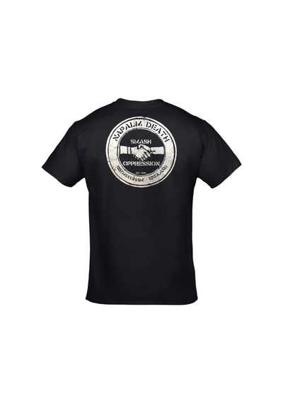 Kalic Studio Unisex Siyah Napalm Death Anti Violence Smash Oppression Baskılı Siyahorj46