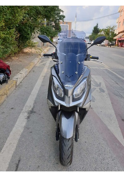 Motocam Volta Revolt Rm5 Ön Cam 2020-2021 Model 65cm Füme Renkli 4mm Orta Boylu