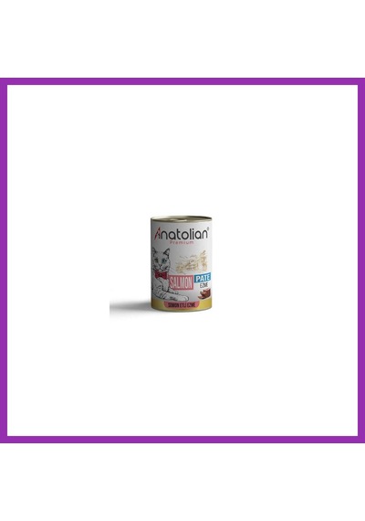 Anatolian Premium Somonlu Ezme Yetişkin Kedi Konservesi 400 Gr Bty