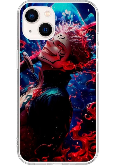 Apple Uyumlu iPhone 13 Şeffaf Kılıf One Piece Tasarımlı 2