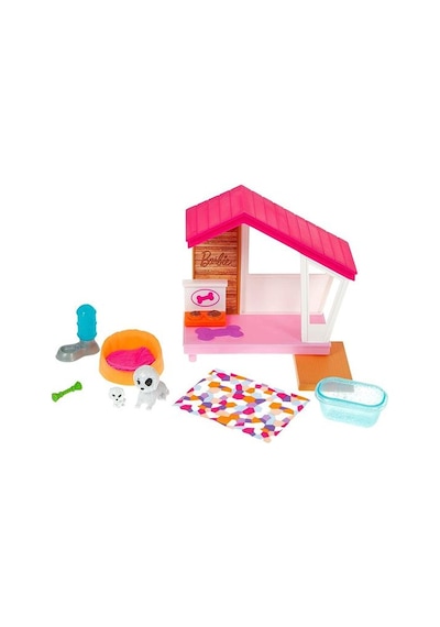 Barbie Ev Dekorasyonu Oyun Setleri Köpek Kulübesi Grg78