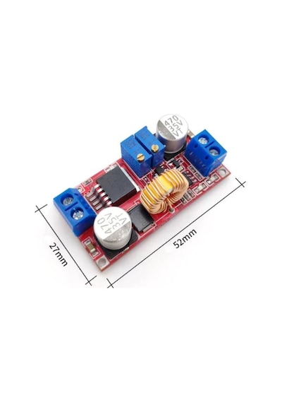 Rfkumanda-Xl4015 Dc-Dc Voltaj Düşürücü 5A Lion Lipo Pil Şarj Modülü