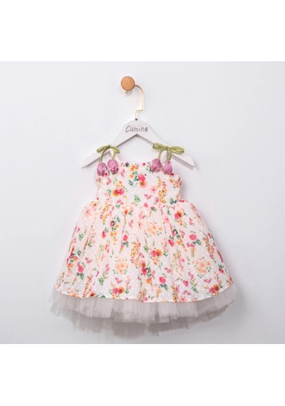 Babydoll Elbise Cumino Ekru