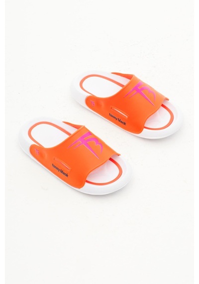 Tonny Black Poıli Taban Logolu Çocuk Unisex Oranj Terlik Tbacr896 Oranj