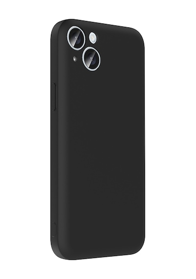 Apple Uyumlu iPhone 15 Plus Kılıf Kamera Korumalı Kartlık Hazneli Zore Vitra Kapak Lacivert