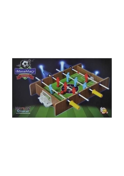 Matrax Oyuncak Ahşap Mini Masa Maçı Oyunu