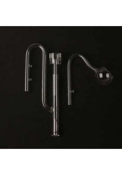 Aquapro Poppy Premium Glass Pipe Dış Filtre Cam Emiş Basış 16mm