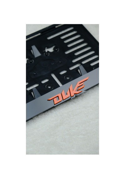 Kişiye Özel Lazer Kesim Plakalık Motosiklet Duke - 620553816